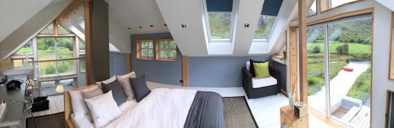 Lofoten Fjord Lodge Saupstad  Buitenkant foto