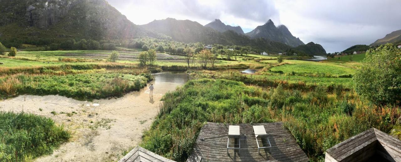 Lofoten Fjord Lodge Saupstad  Buitenkant foto