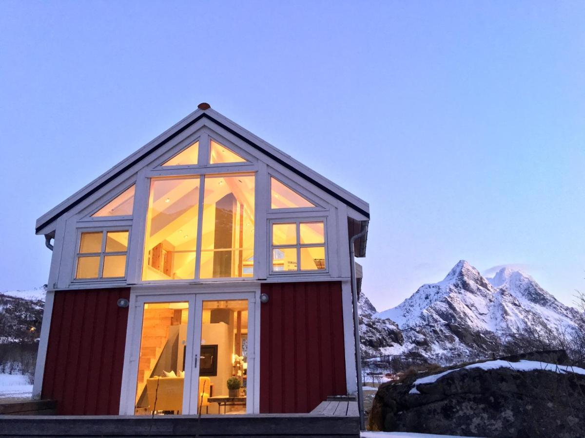 Lofoten Fjord Lodge Saupstad  Buitenkant foto