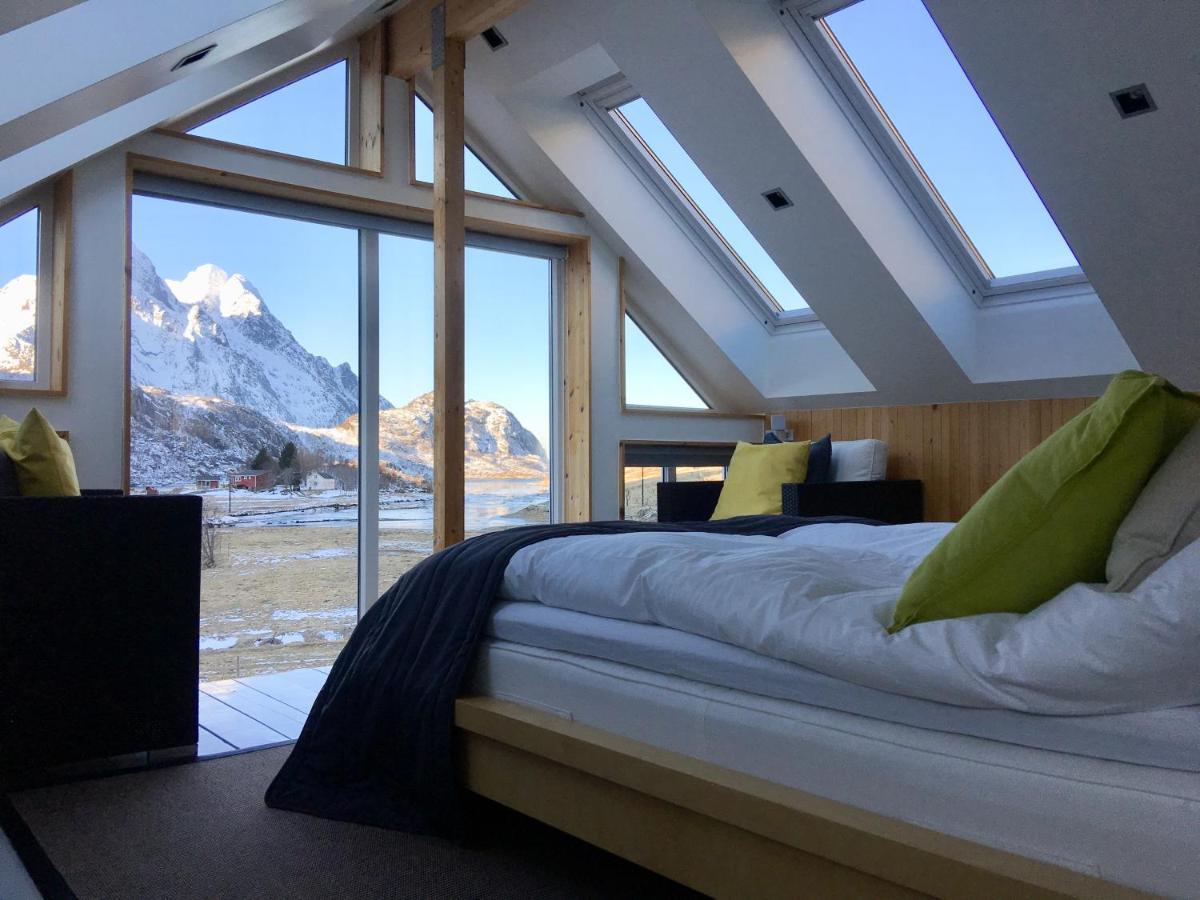 Lofoten Fjord Lodge Saupstad  Buitenkant foto