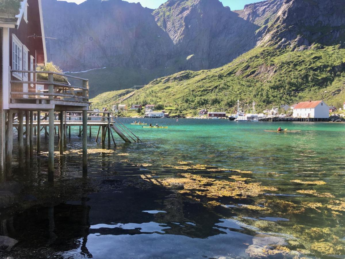 Lofoten Fjord Lodge Saupstad  Buitenkant foto