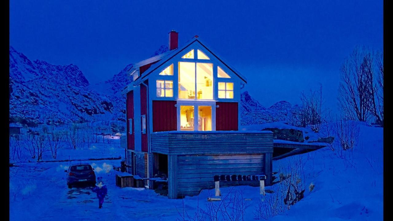 Lofoten Fjord Lodge Saupstad  Buitenkant foto