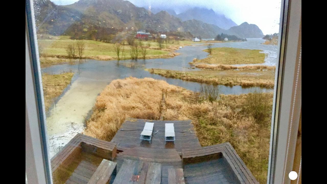 Lofoten Fjord Lodge Saupstad  Buitenkant foto